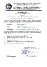 PENGUMUMAN PELEPASAN KKN/PK